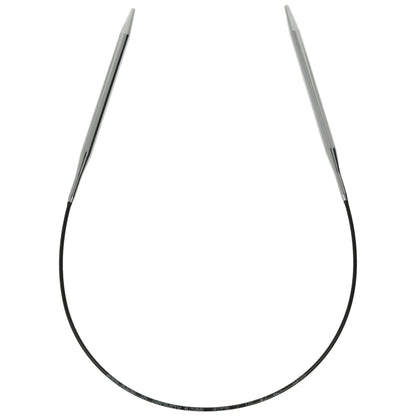 Aiguilles à tricoter circulaires en bronze blanc - Black Edition