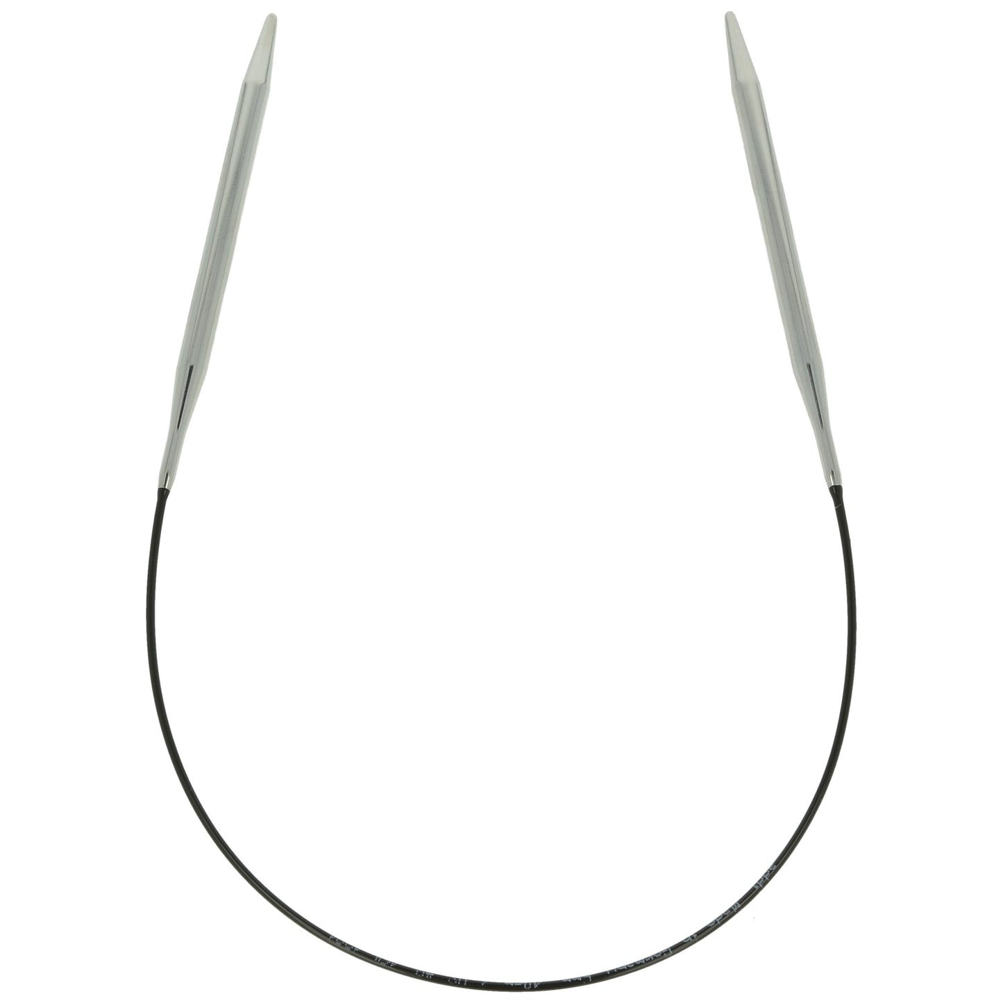 Aiguilles à tricoter circulaires en bronze blanc - Black Edition