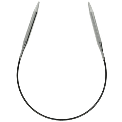 Aiguilles à tricoter circulaires en bronze blanc - Black Edition