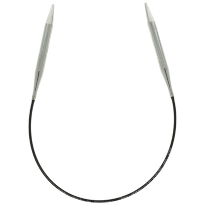 Aiguilles à tricoter circulaires en bronze blanc - Black Edition