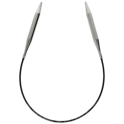 Aiguilles à tricoter circulaires en bronze blanc - Black Edition