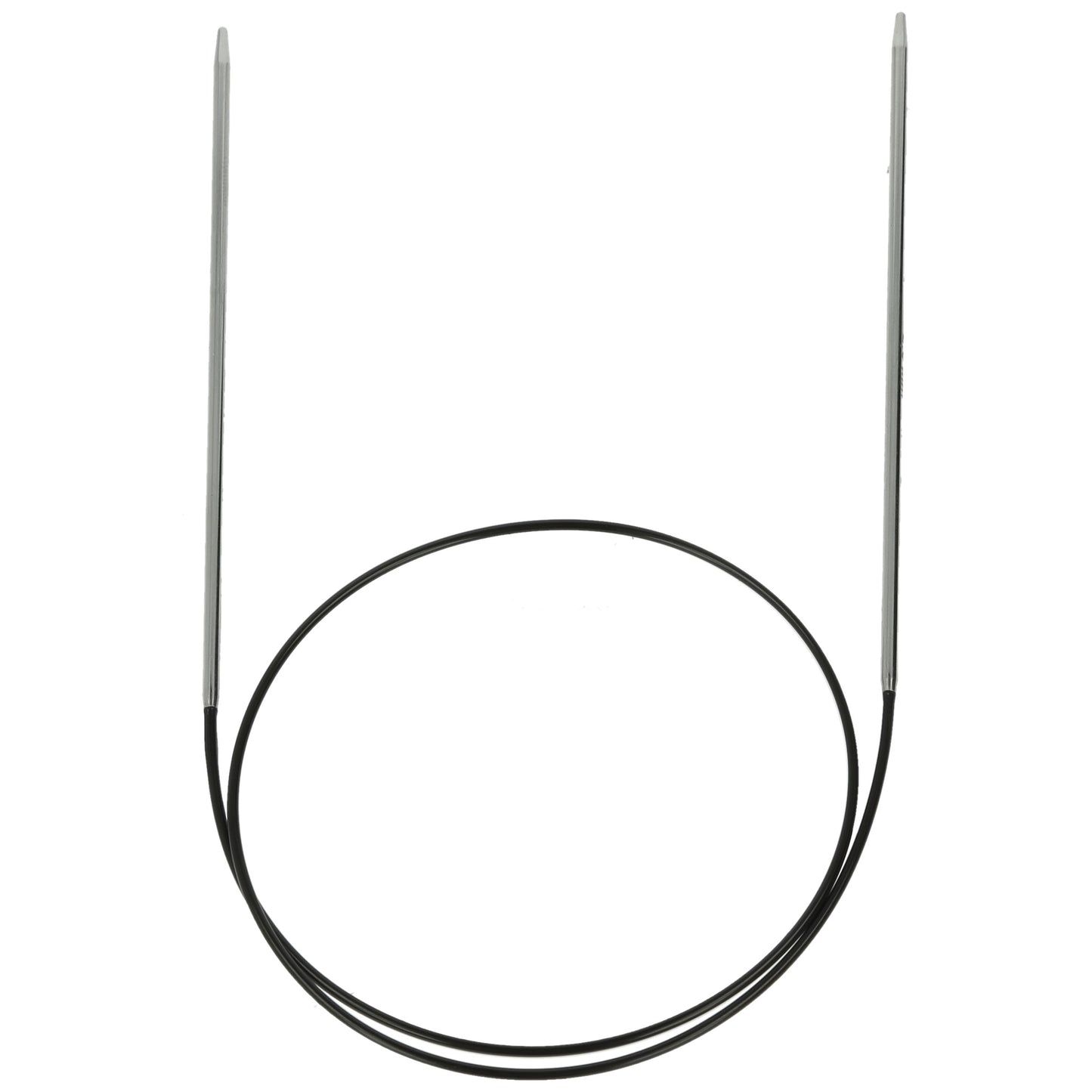 Aiguilles à tricoter circulaires en bronze blanc - Black Edition