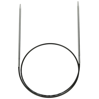 Aiguilles à tricoter circulaires en bronze blanc - Black Edition