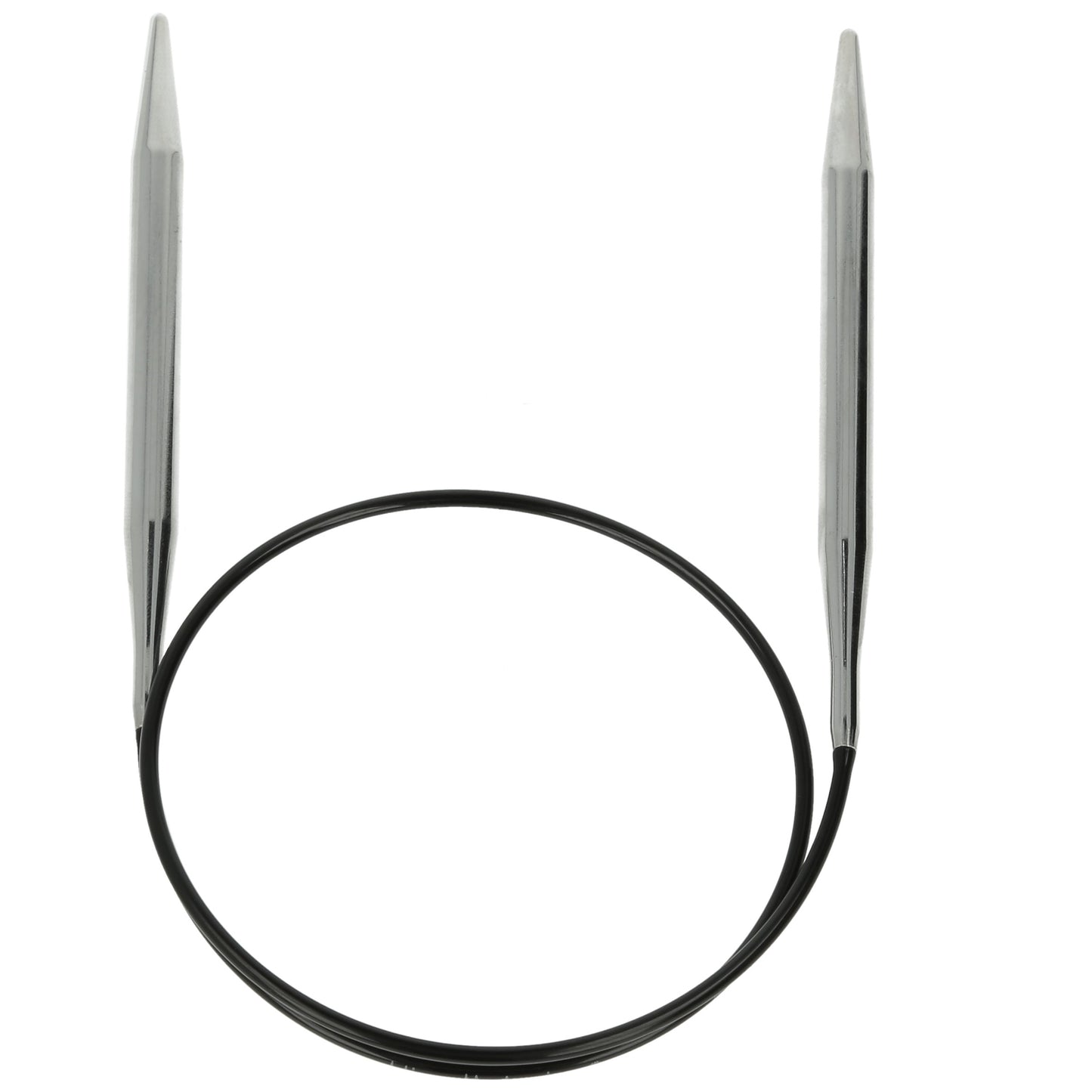 Aiguilles à tricoter circulaires en bronze blanc - Black Edition