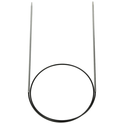 Aiguilles à tricoter circulaires en bronze blanc - Black Edition