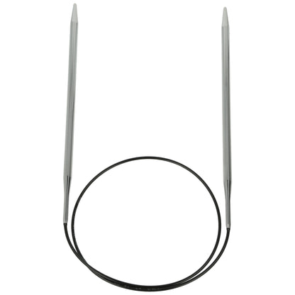 Aiguilles à tricoter circulaires en bronze blanc - Black Edition