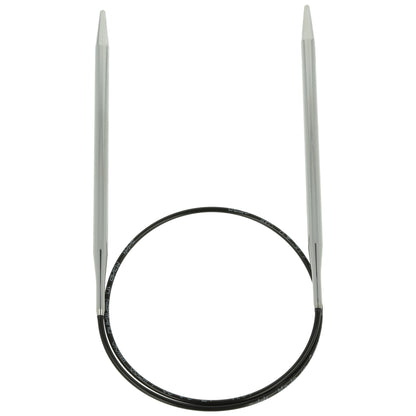 Aiguilles à tricoter circulaires en bronze blanc - Black Edition