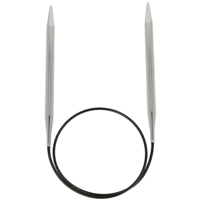 Aiguilles à tricoter circulaires en bronze blanc - Black Edition