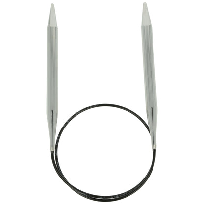 Aiguilles à tricoter circulaires en bronze blanc - Black Edition