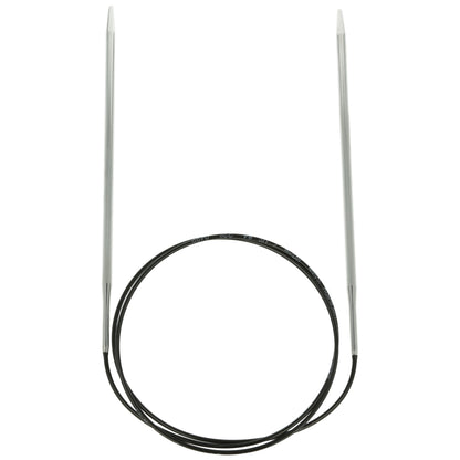 Aiguilles à tricoter circulaires en bronze blanc - Black Edition