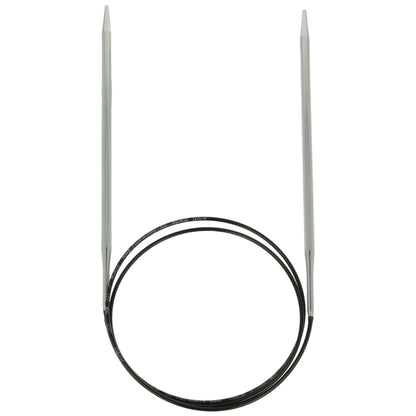 Aiguilles à tricoter circulaires en bronze blanc - Black Edition