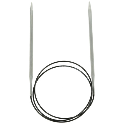 Aiguilles à tricoter circulaires en bronze blanc - Black Edition