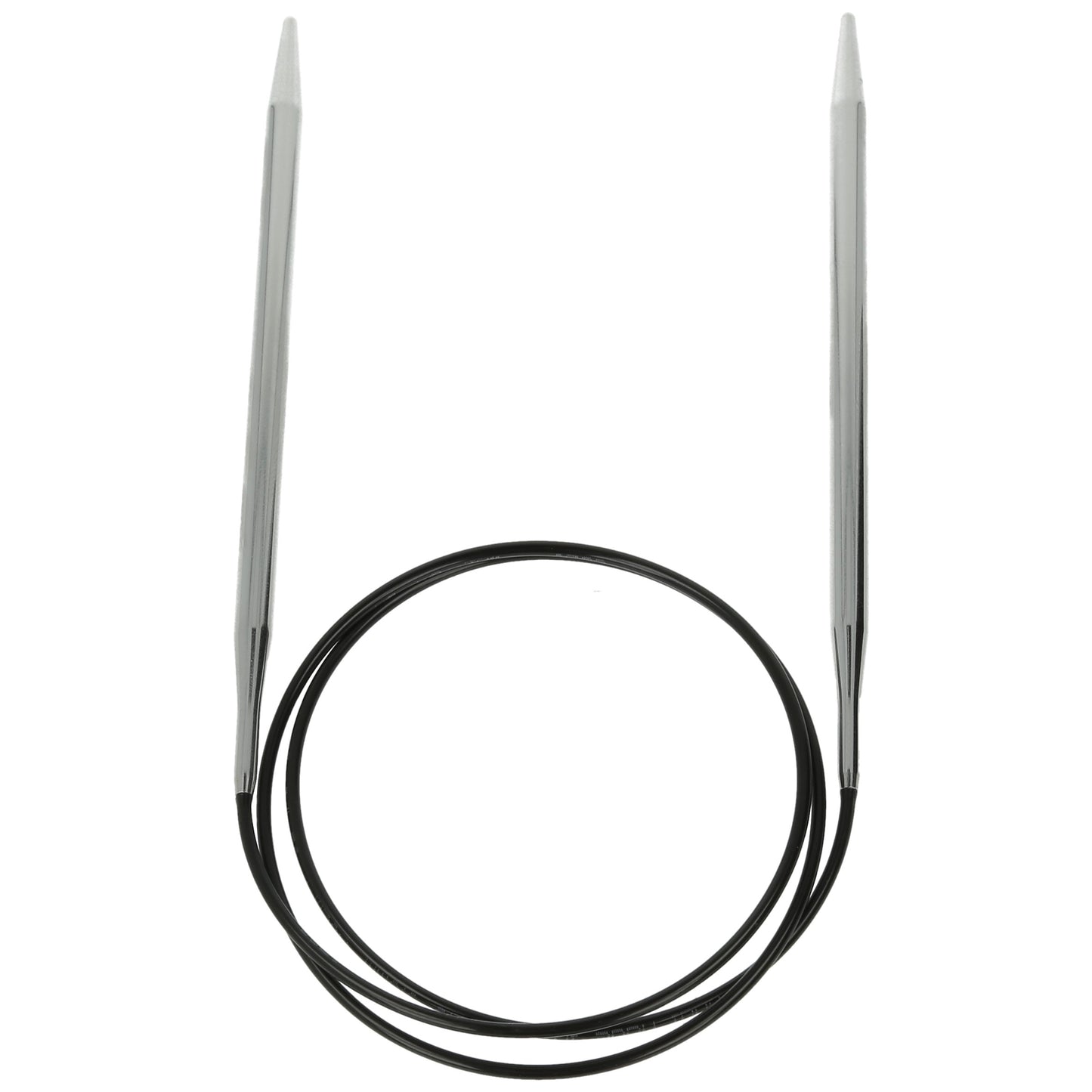 Aiguilles à tricoter circulaires en bronze blanc - Black Edition