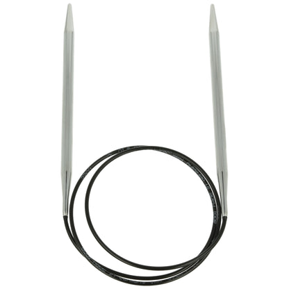 Aiguilles à tricoter circulaires en bronze blanc - Black Edition