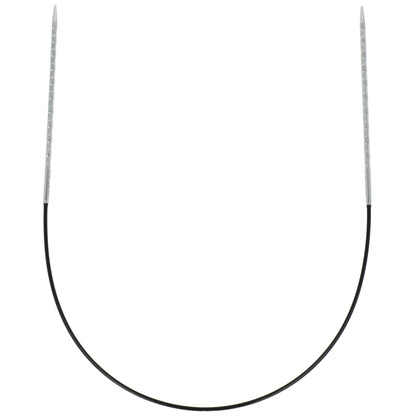 Aiguilles à tricoter circulaires en bronze blanc - Black Edition