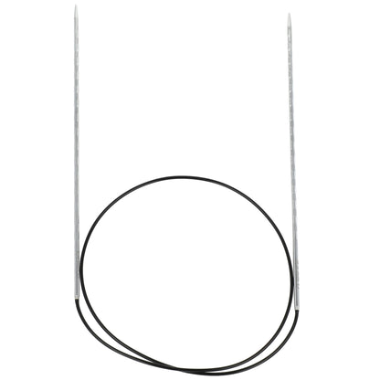 Aiguilles à tricoter circulaires en bronze blanc - Black Edition