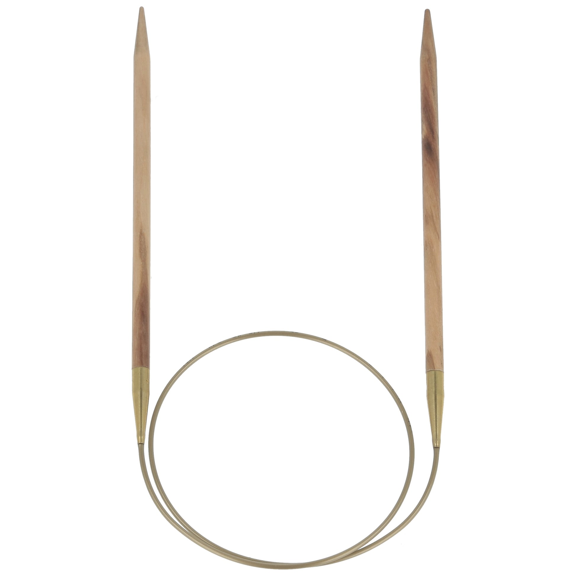Aiguilles à tricoter circulaires en bois d'olives - addiNature