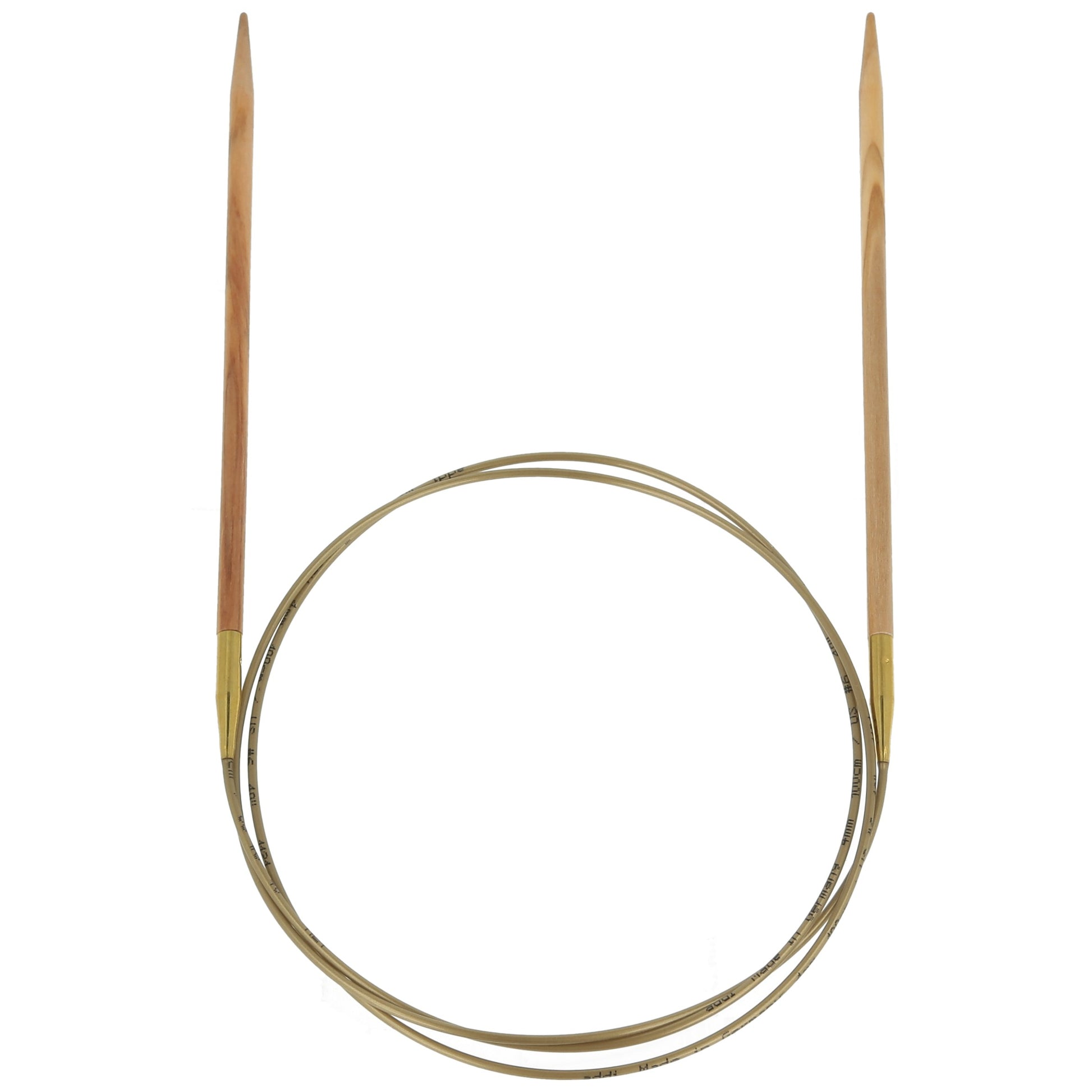 Aiguilles à tricoter circulaires en bois d'olives - addiNature