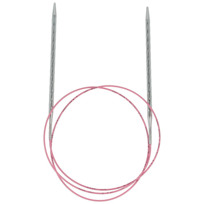 Aiguilles à tricoter circulaires en bronze blanc - addiUnicorn