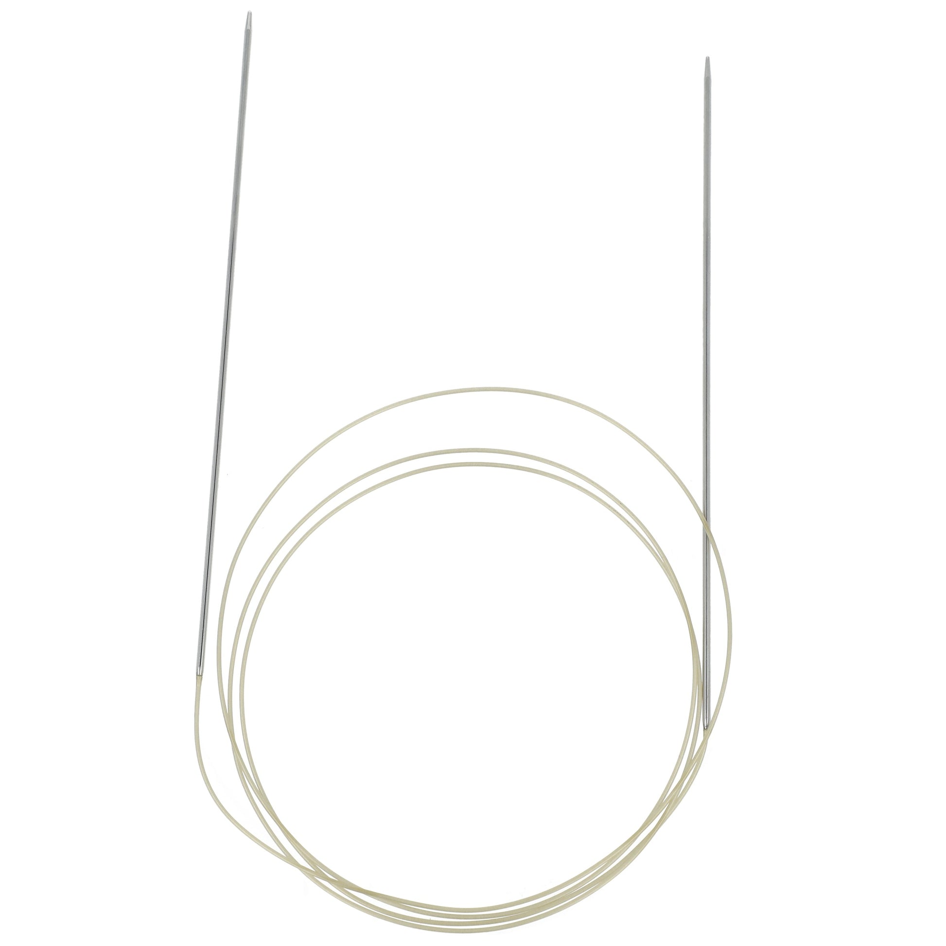 Aiguilles à tricoter circulaires en bronze blanc - addiClassic