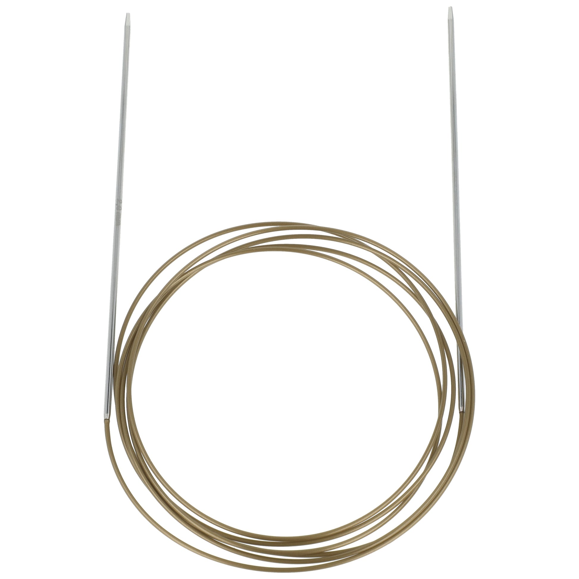 Aiguilles à tricoter circulaires en bronze blanc - addiClassic