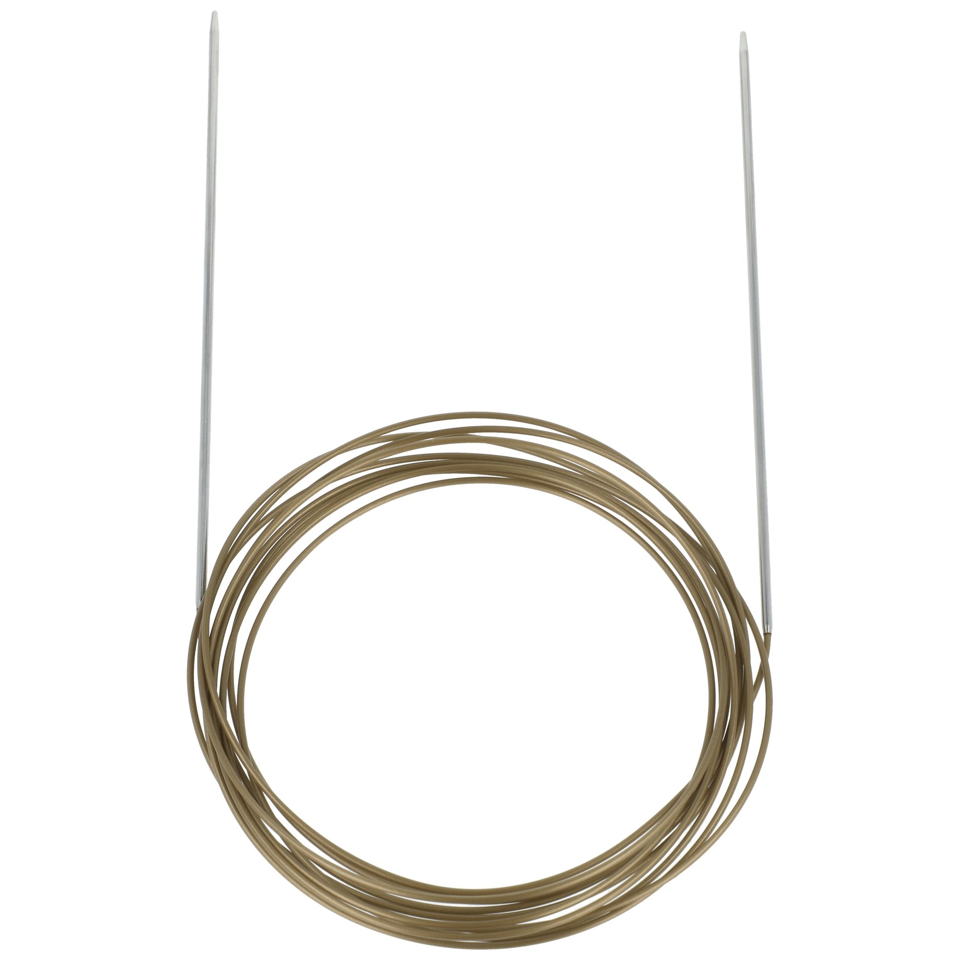 Aiguilles à tricoter circulaires en bronze blanc - addiClassic