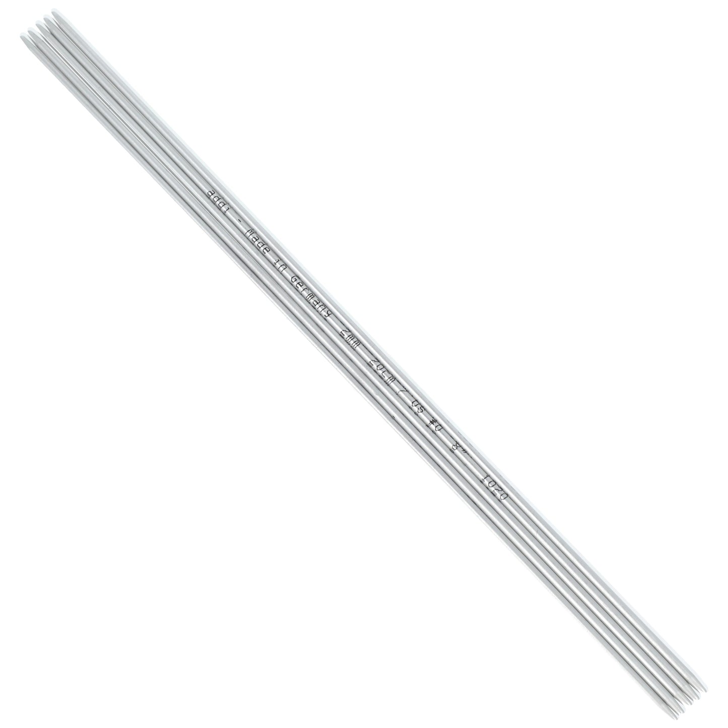 Aiguilles à tricoter doubles pointes en aluminium - addiSock