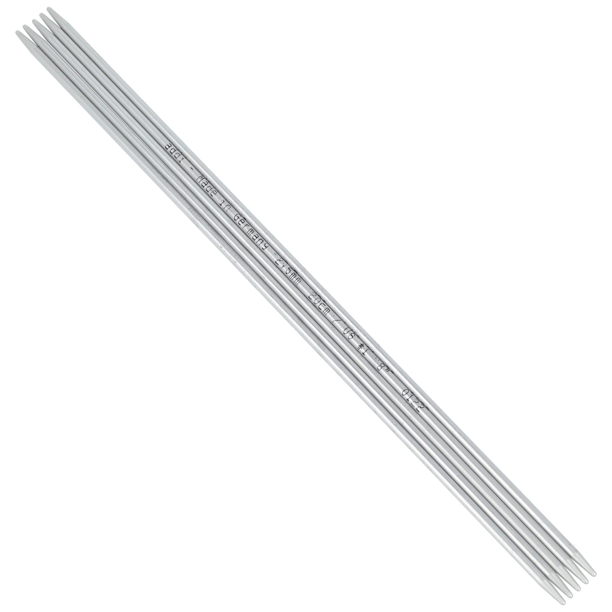 Aiguilles à tricoter doubles pointes en aluminium - addiSock