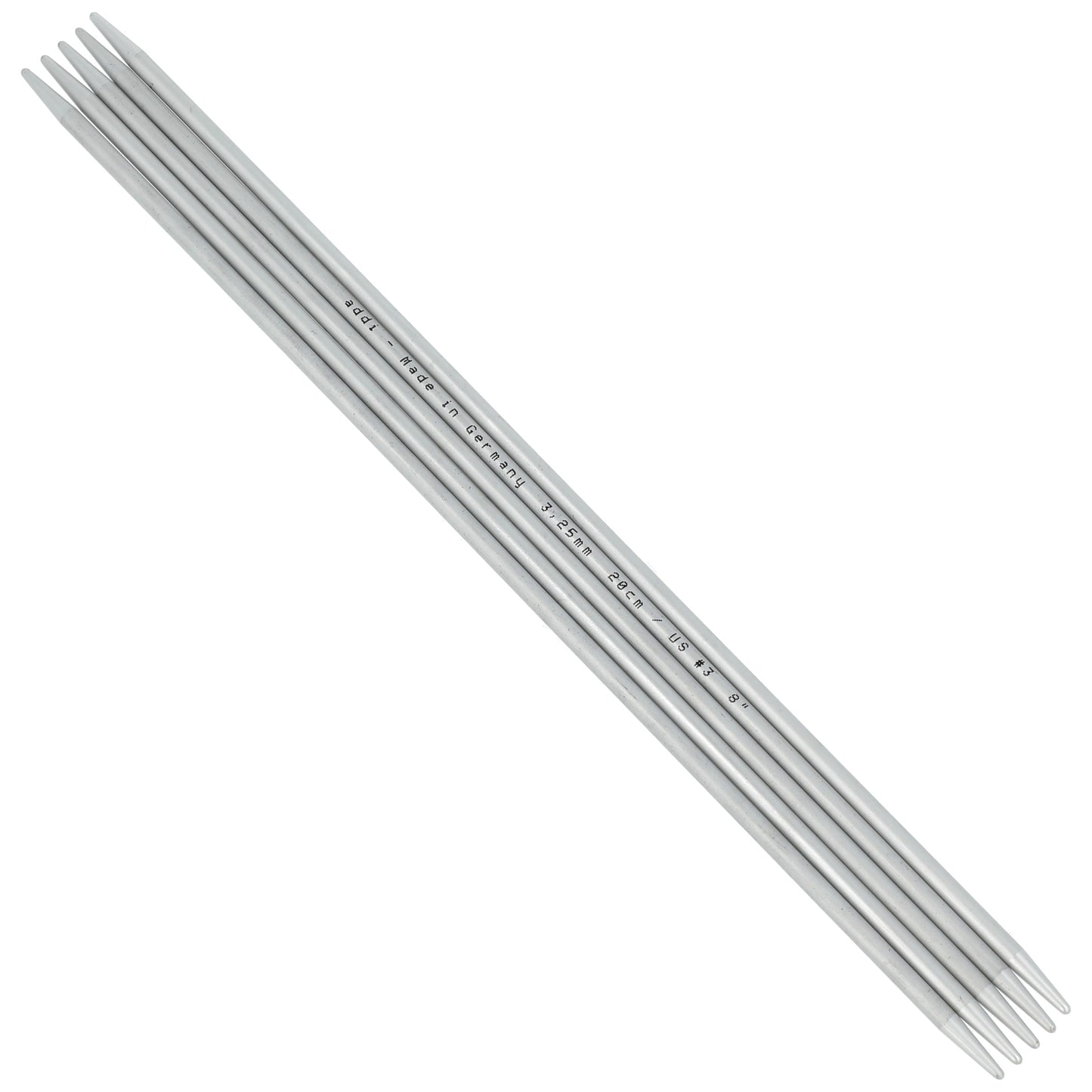 Aiguilles à tricoter doubles pointes en aluminium - addiSock
