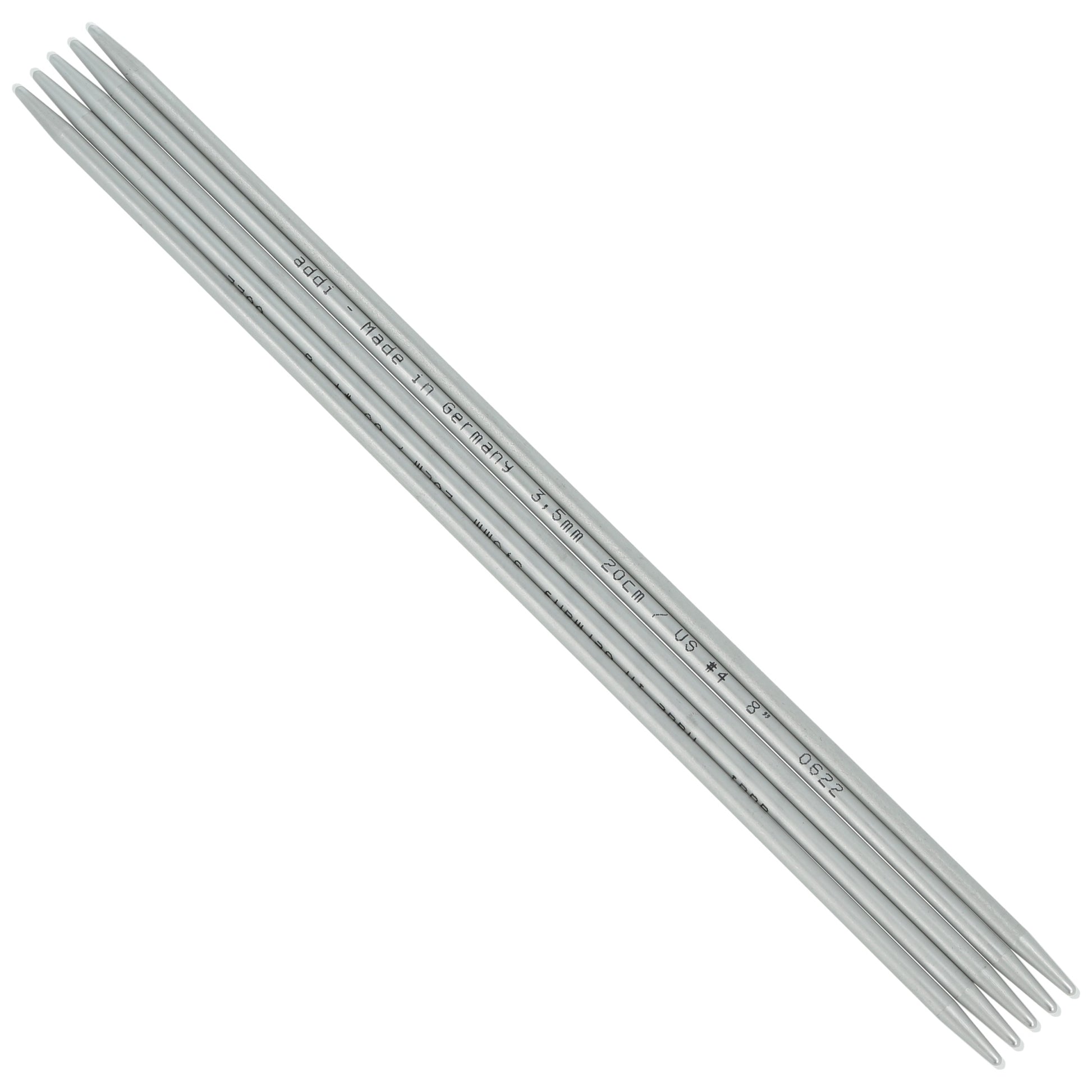 Aiguilles à tricoter doubles pointes en aluminium - addiSock