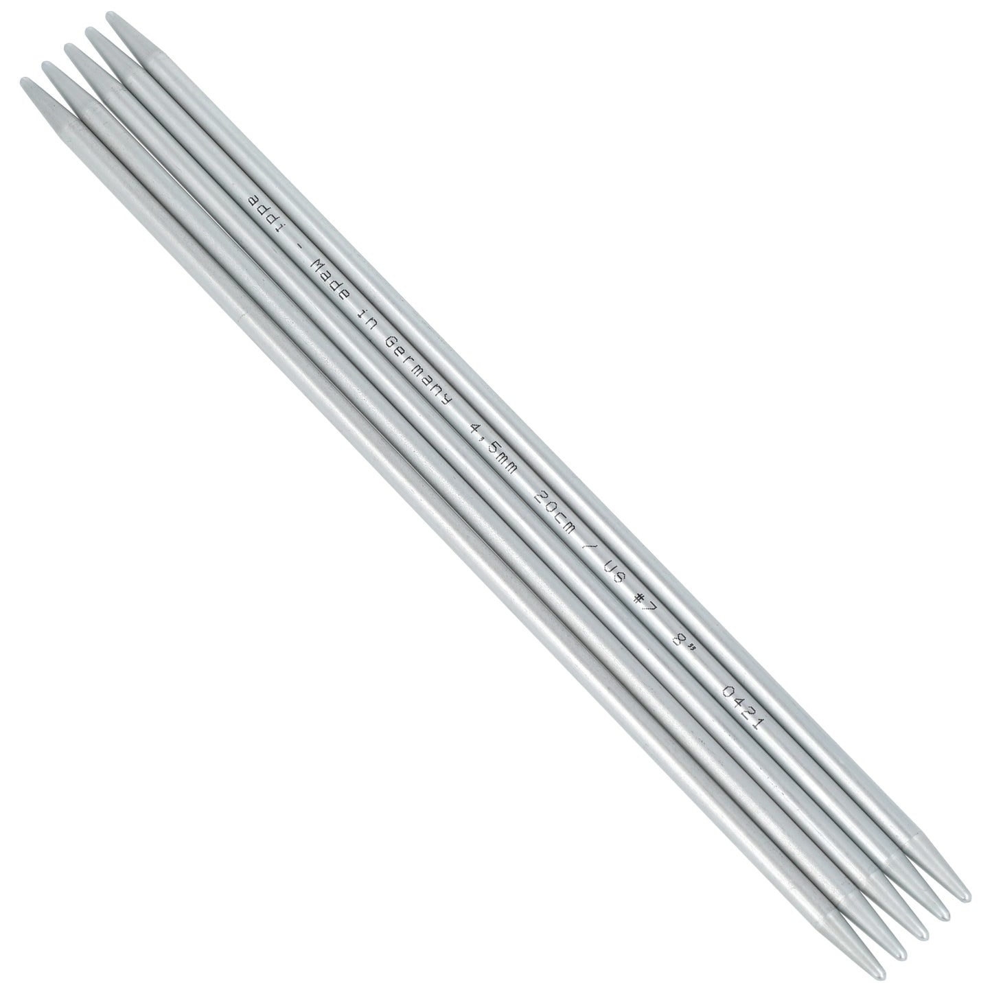 Aiguilles à tricoter doubles pointes en aluminium - addiSock