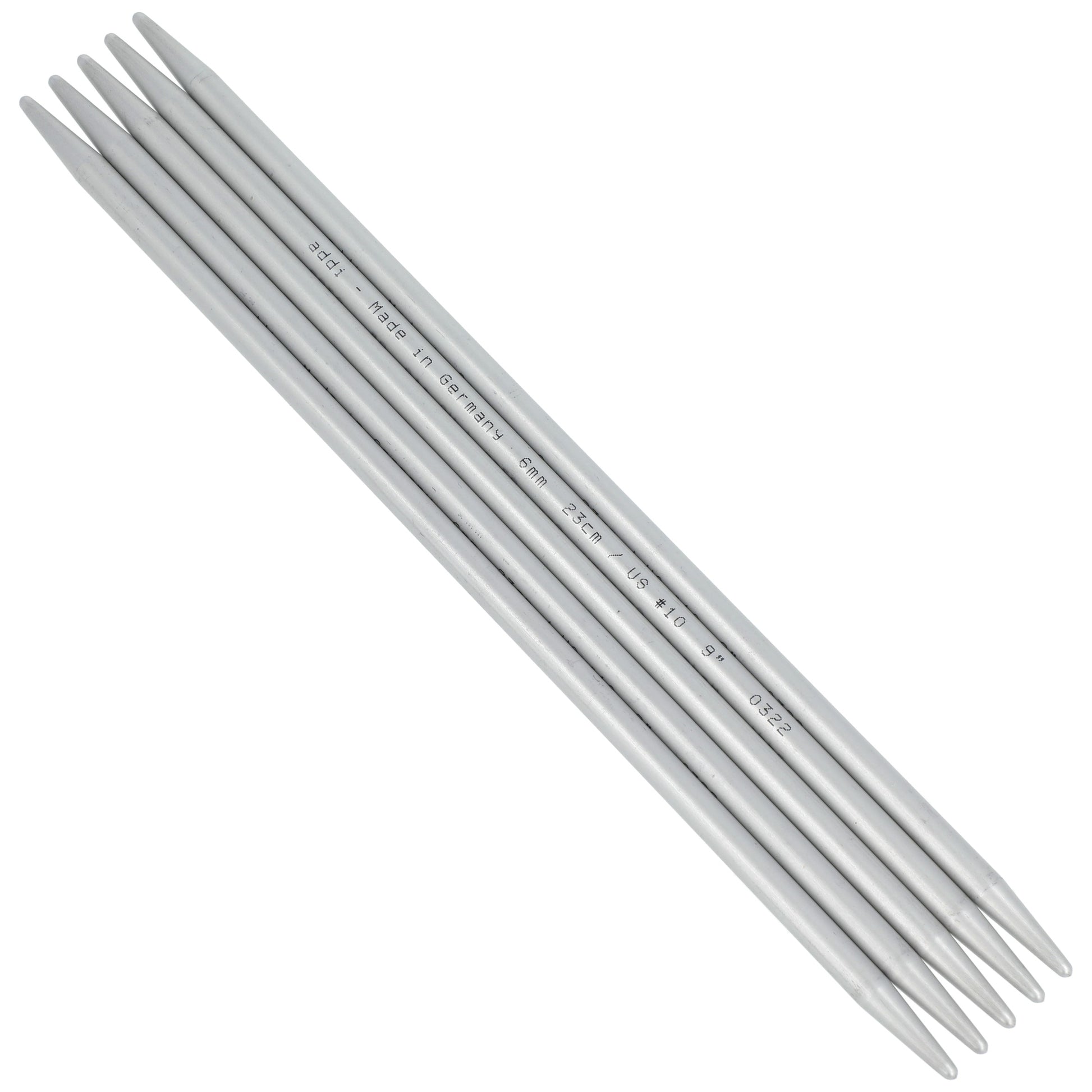 Aiguilles à tricoter doubles pointes en aluminium - addiSock
