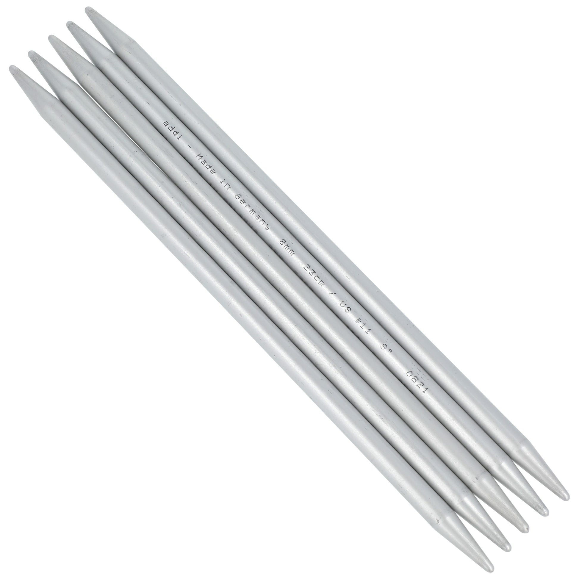 Aiguilles à tricoter doubles pointes en aluminium - addiSock