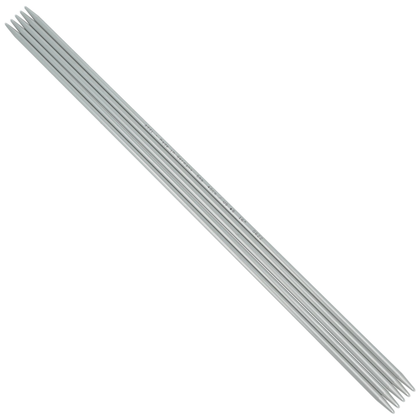 Aiguilles à tricoter doubles pointes en aluminium - addiSock