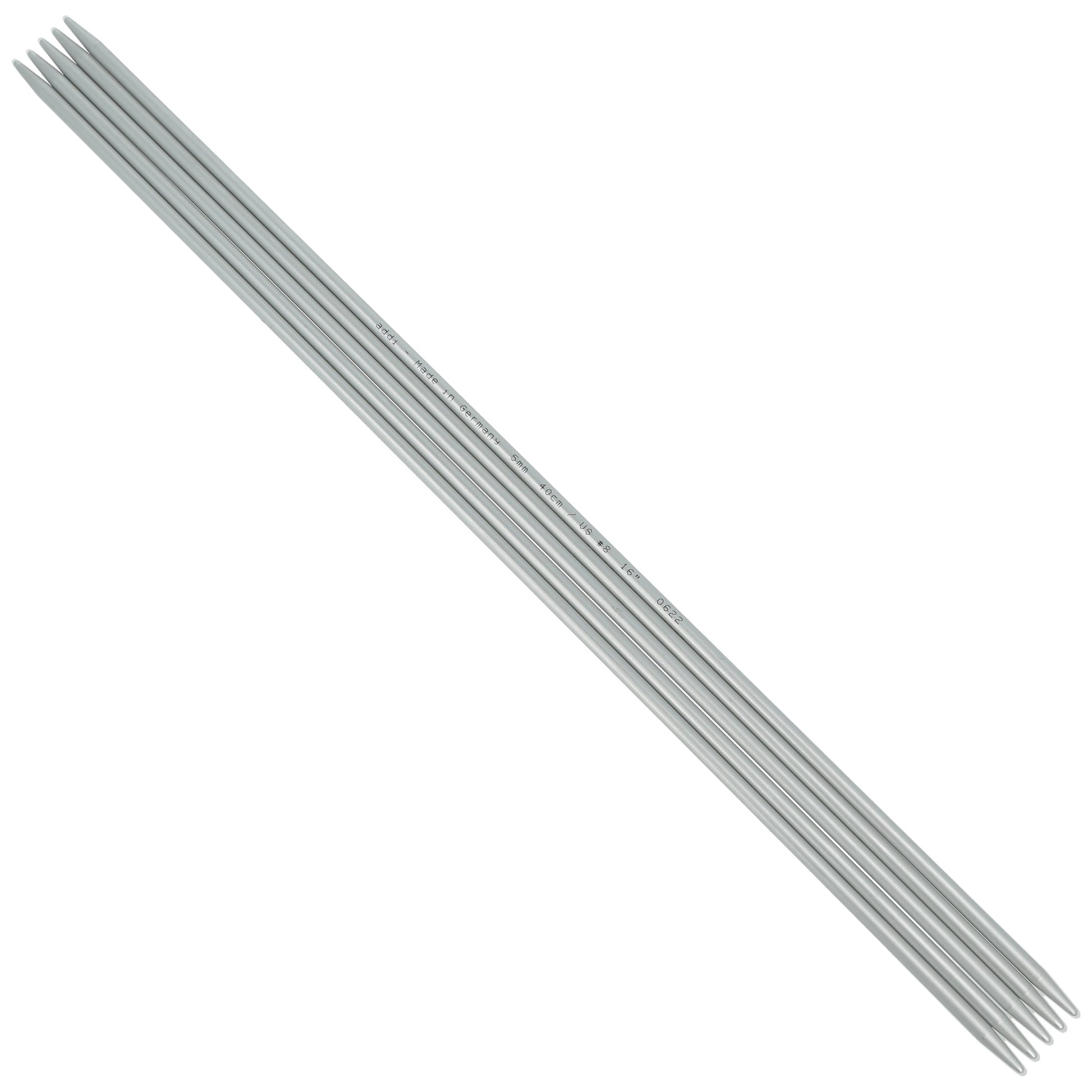 Aiguilles à tricoter doubles pointes en aluminium - addiSock