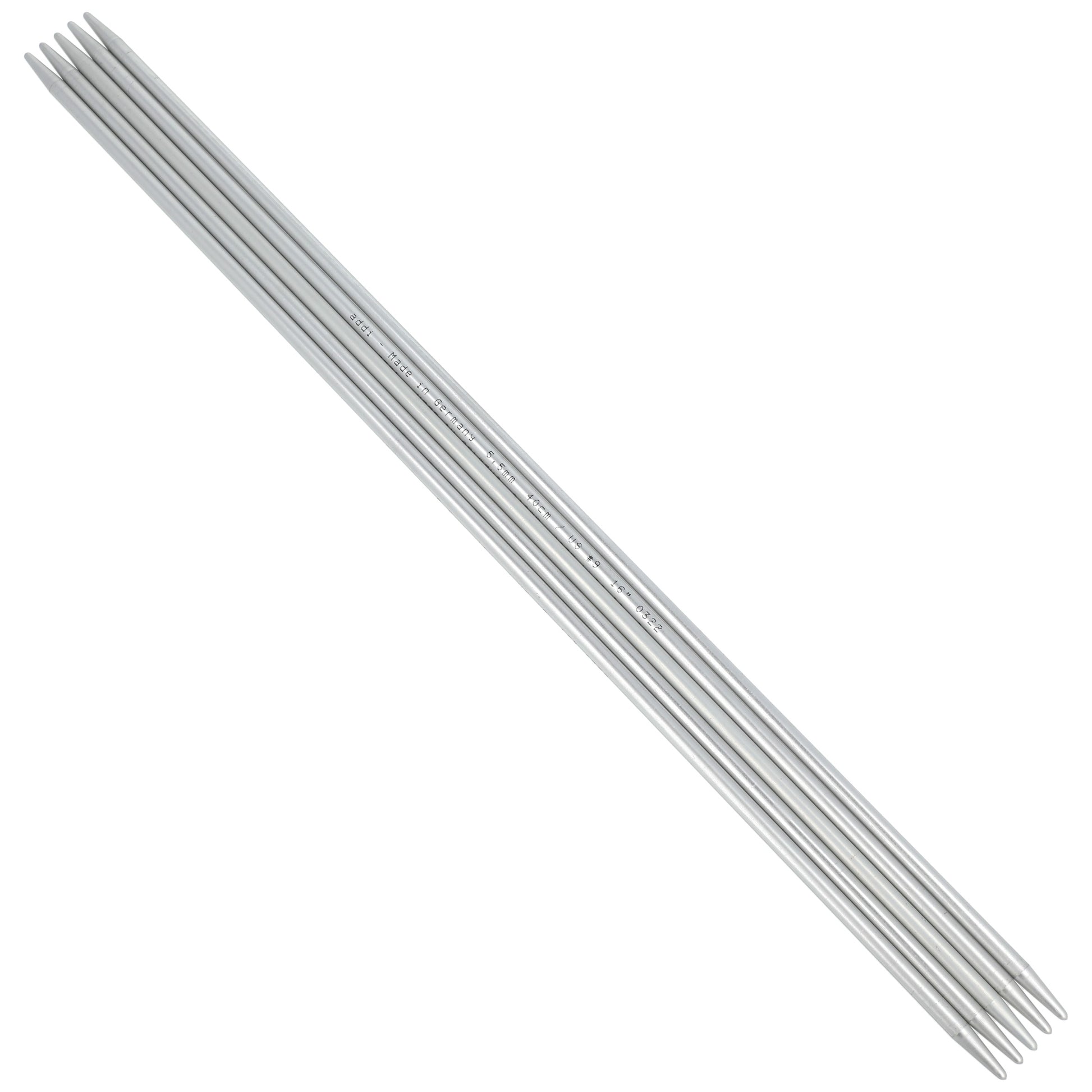Aiguilles à tricoter doubles pointes en aluminium - addiSock