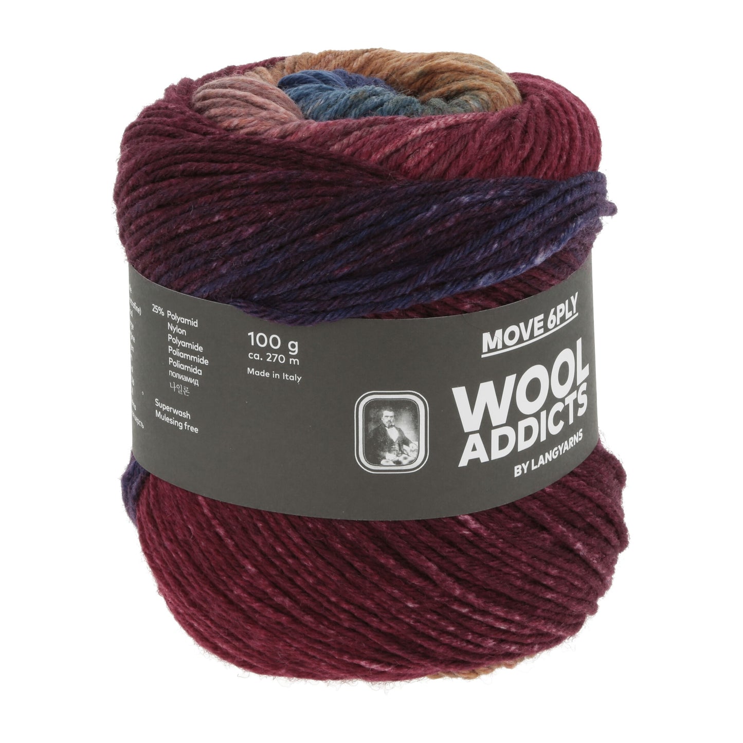 Laine Vierge "MOVE 6-FACH/6-PLY"