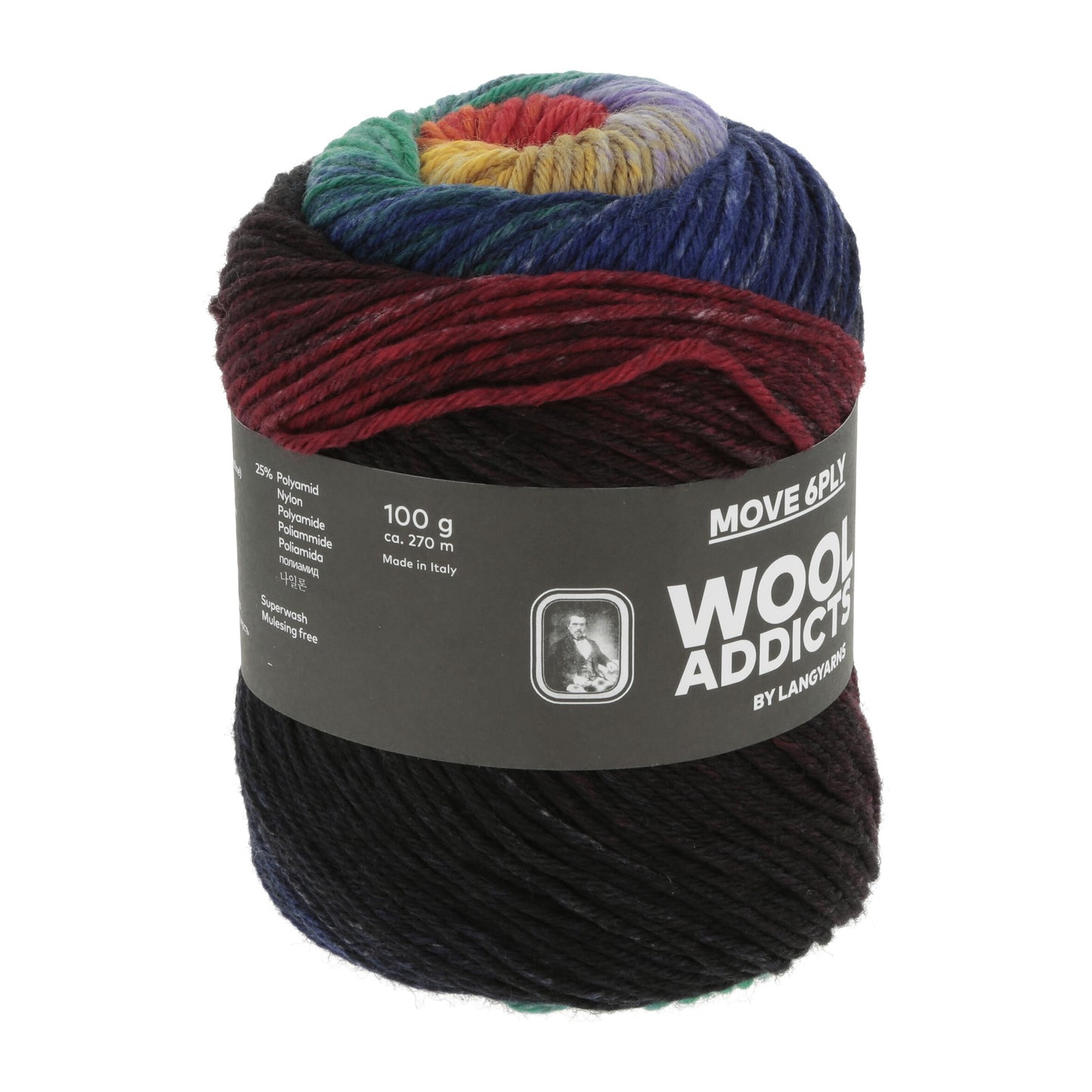 Laine Vierge "MOVE 6-FACH/6-PLY"