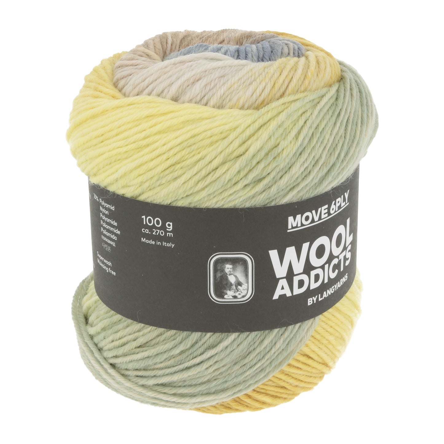 Laine Vierge "MOVE 6-FACH/6-PLY"