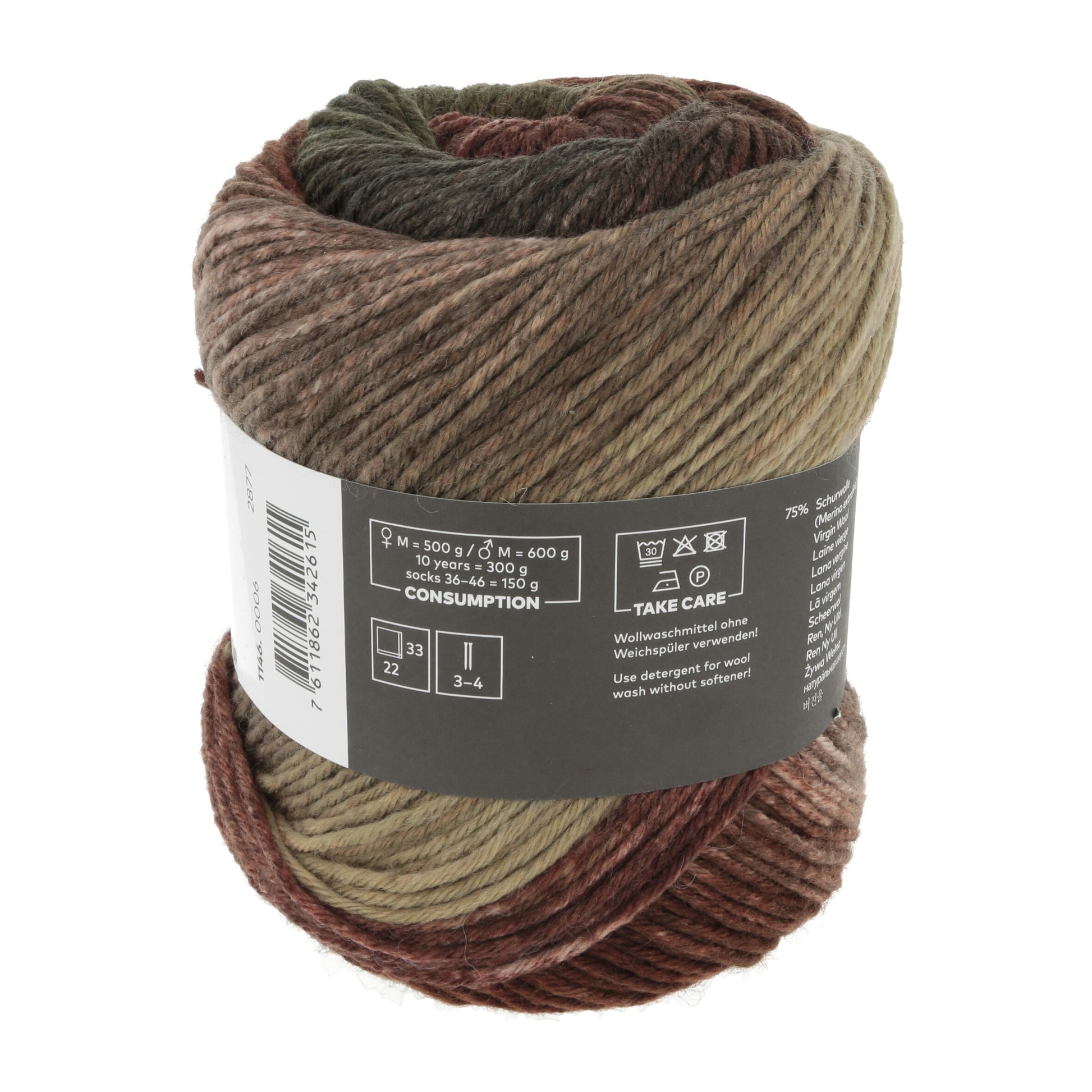 Laine Vierge "MOVE 6-FACH/6-PLY"