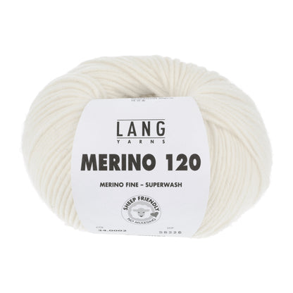100% Pure Merino Wool Yarn - Merino 120