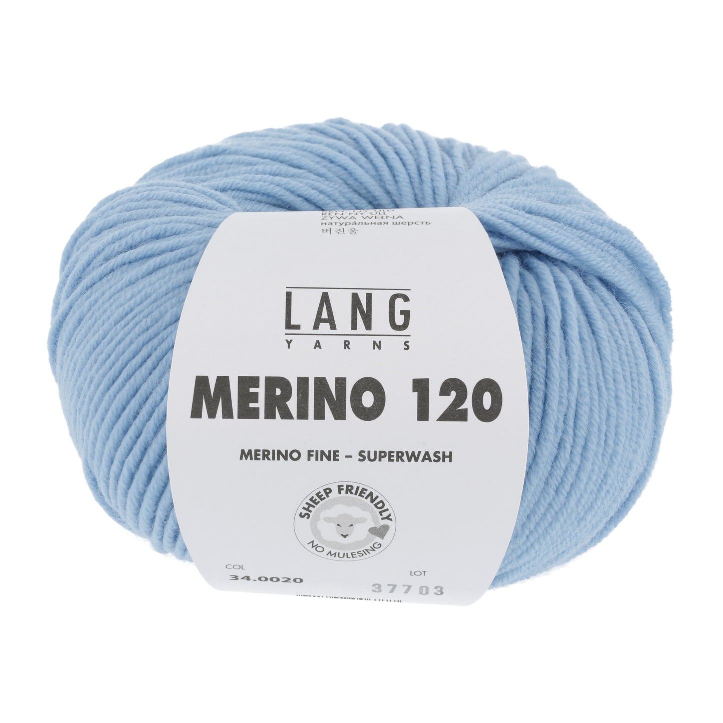 100% Pure Merino Wool Yarn - Merino 120