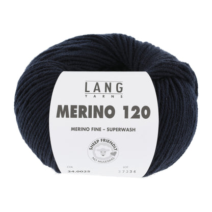 100% Pure Merino Wool Yarn - Merino 120
