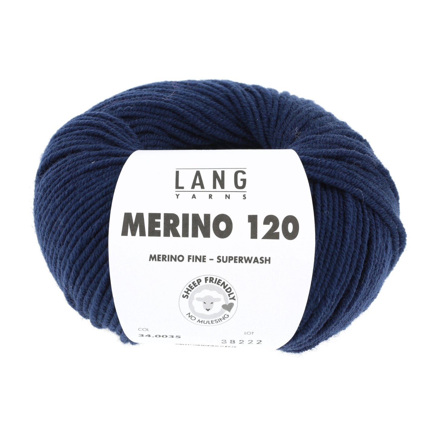 100% Pure Merino Wool Yarn - Merino 120