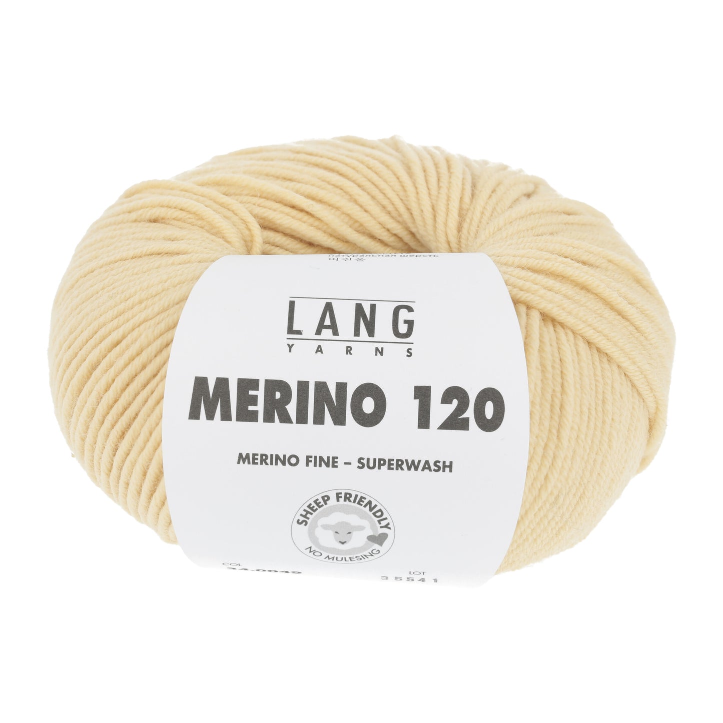 100% Pure Merino Wool Yarn - Merino 120