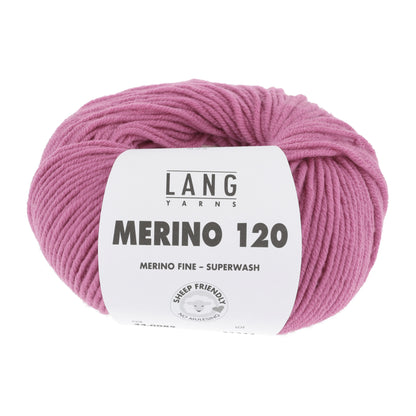 100% Pure Merino Wool Yarn - Merino 120