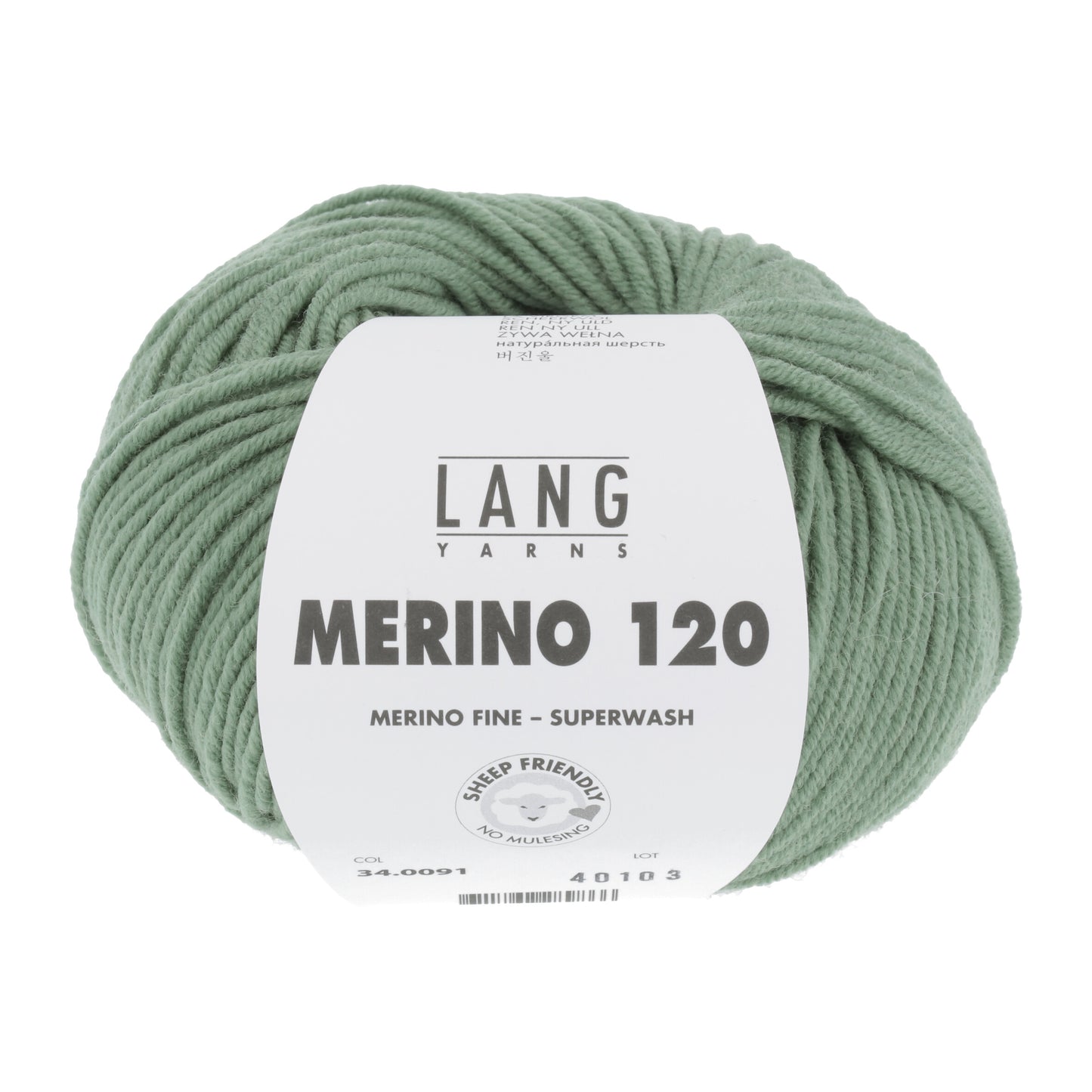 100% Pure Merino Wool Yarn - Merino 120