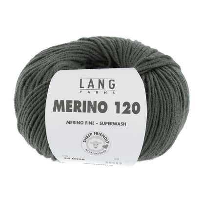 100% Pure Merino Wool Yarn - Merino 120