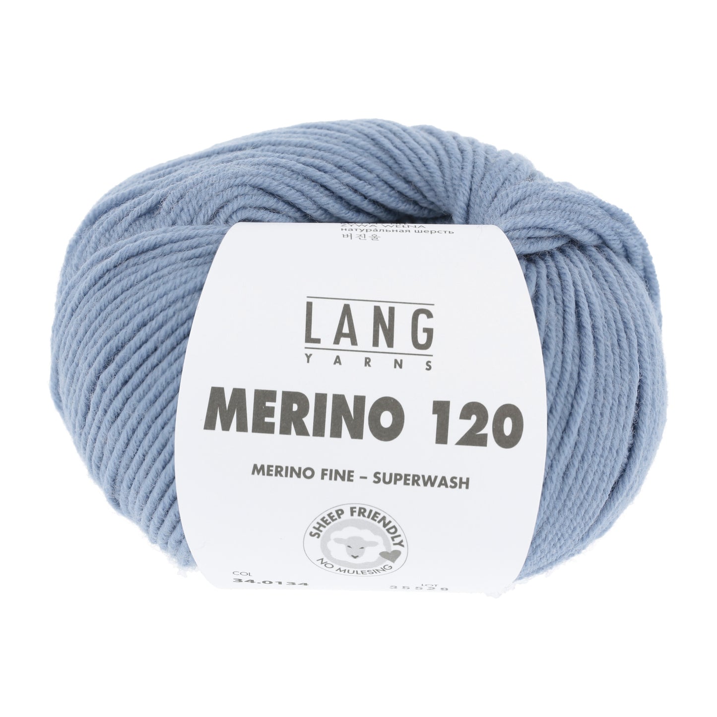 100% Pure Merino Wool Yarn - Merino 120