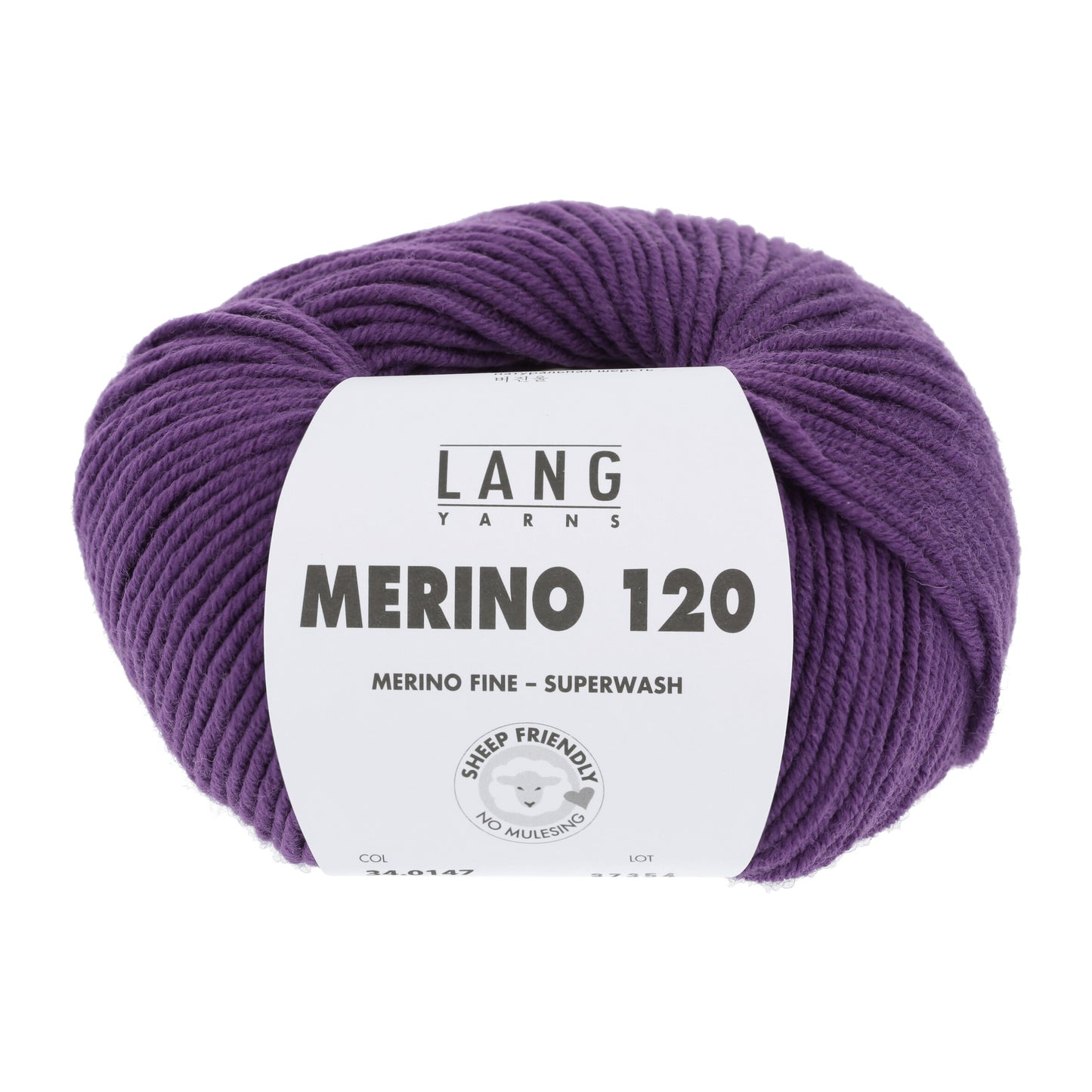 100% Pure Merino Wool Yarn - Merino 120